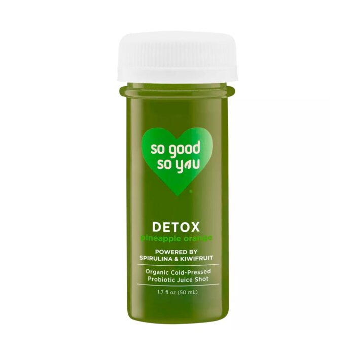 Detox Pineapple Orange Organic Probiotic Shot - 1.7 fl oz