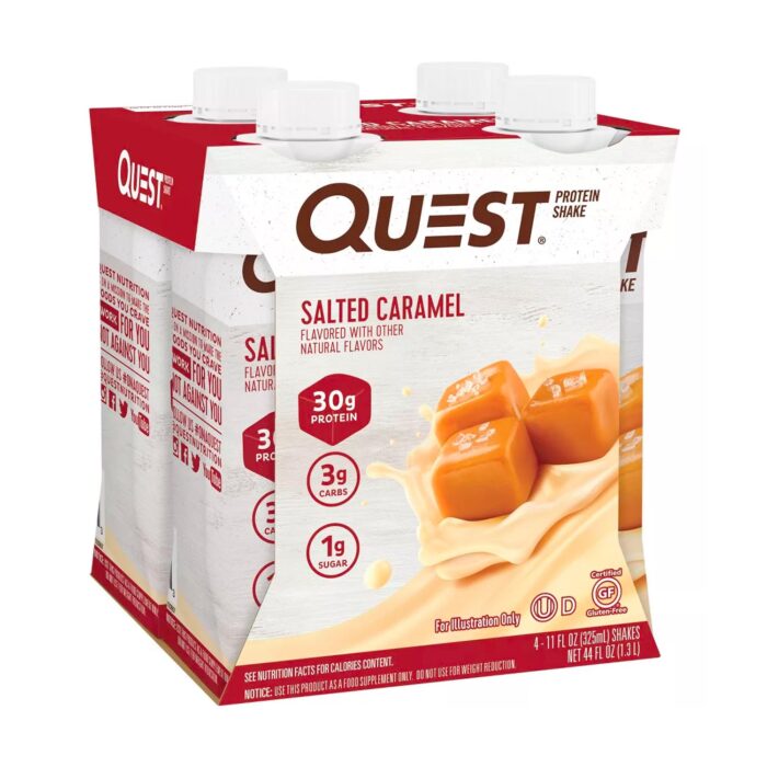 30g Protein Shake - Salted Caramel - 11 fl oz-4pk - Imagen 2