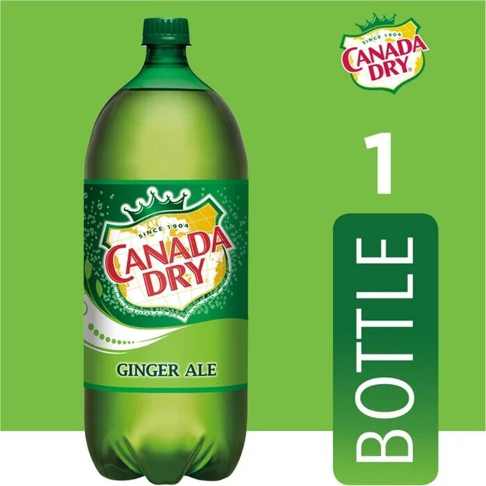 Canada Dry Ginger Ale Soda Pop, 2 L bottle - Imagen 2