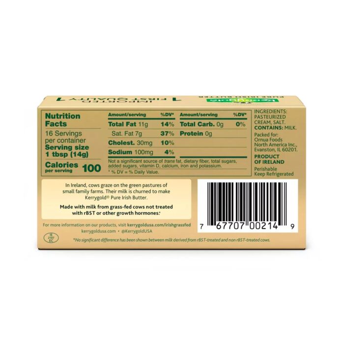 Grass-Fed Pure Irish Salted Butter Sticks - 8oz_2ct - Imagen 2