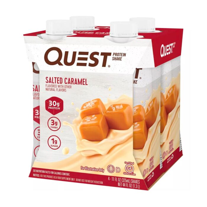 30g Protein Shake - Salted Caramel - 11 fl oz-4pk - Imagen 3