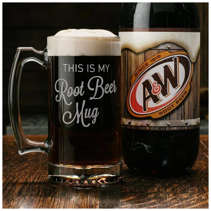 A&W Caffeine-Free, Low Sodium Root Beer Soda Pop, 2 Liter Bottles - Imagen 2