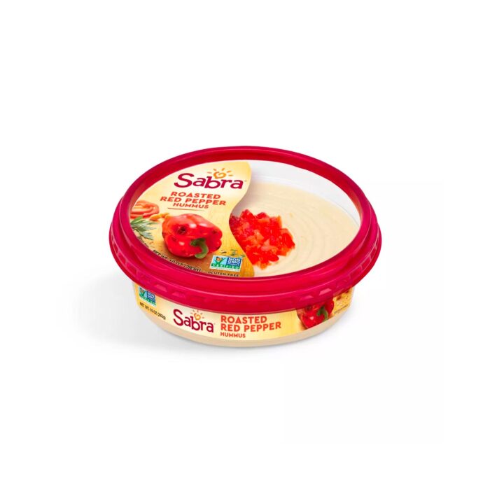 Sabra Roasted Red Pepper Hummus - 10oz - Imagen 2